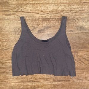 Urban Outfitters Out From Under Brown Corset Crop Top Size Large Tank